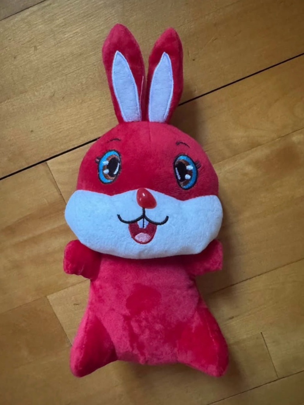 Red Plush Bunny/Rabbit Stuffed Toy